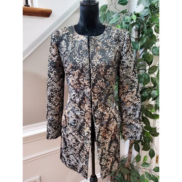 S'Styles Women's Multicolor Floral Polyester Long Sleeve Casual Jacket Blazer 46 - Picture 14 of 14